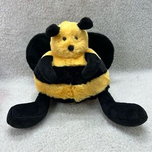 Unipak Bumblee plush 10" Plumpee Pot Belly 2017 black & yellow